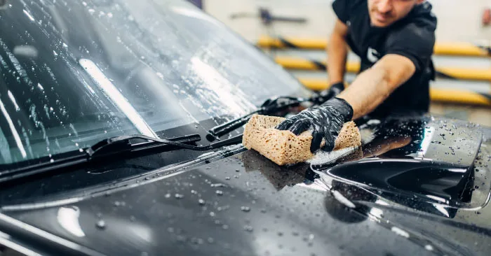 Car hand-washing photograph from the original website